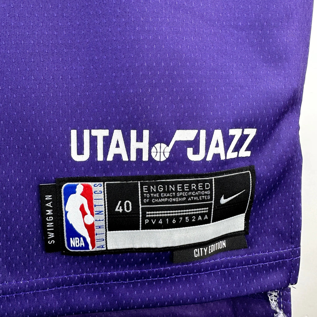 Jordan Clarkson Utah Jazz No.00 City Edition Jersey 2023-24 - View 8