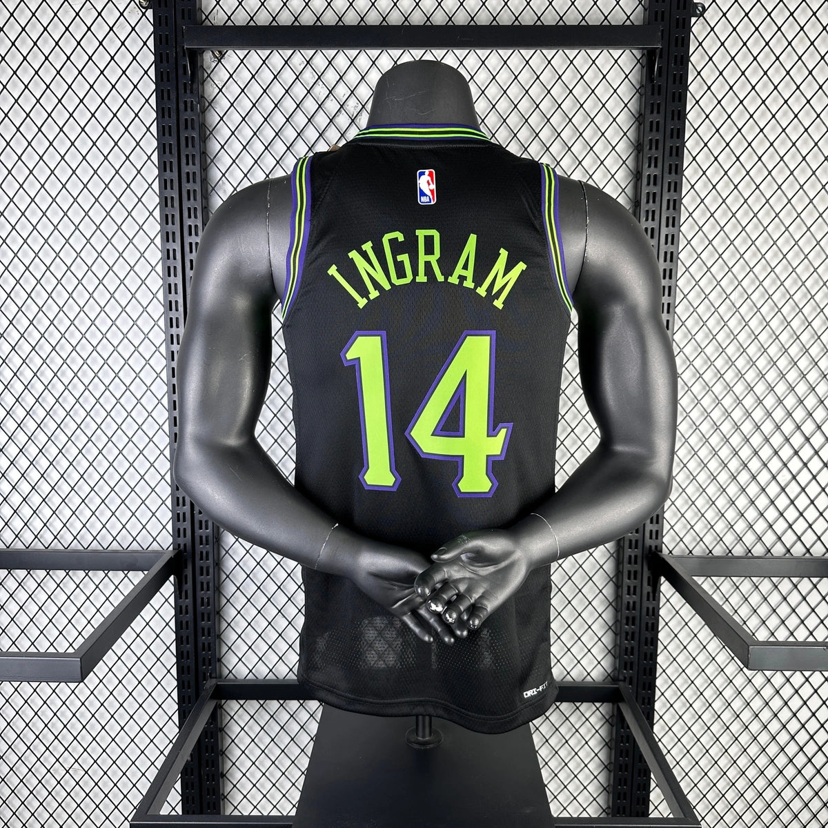 Brandon Ingram New Orleans Pelicans No.14 City Edition Jersey 2025-26 - View 12