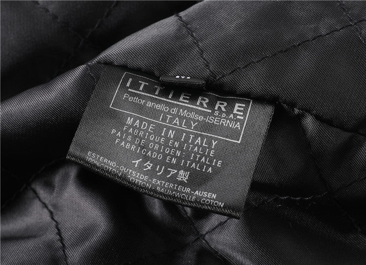 PP Black Leather Jacket #2 | Men's Streetwear