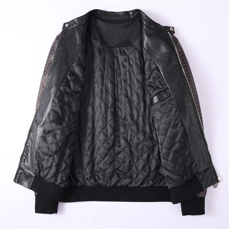 PP Black Leather Jacket #2 | Men's Streetwear