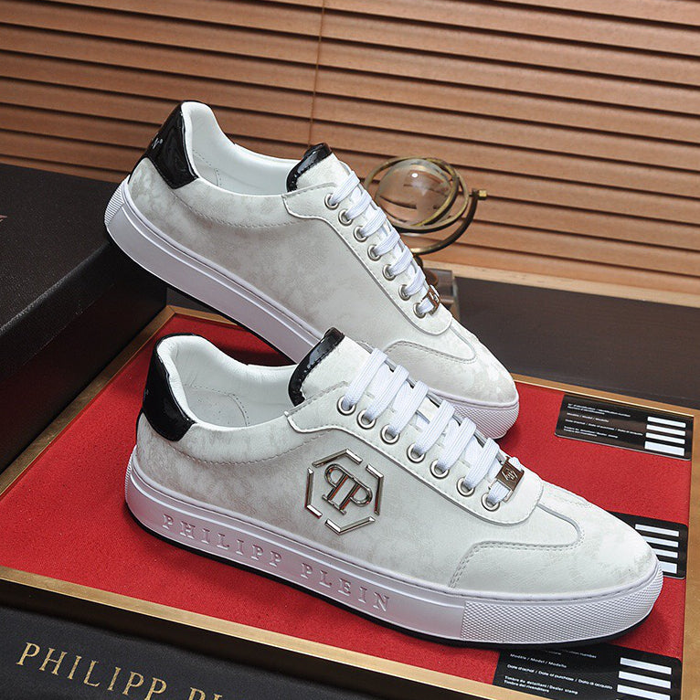 PP Black Casual Sneakers #80 | Men's Streetwear