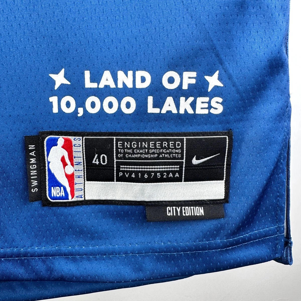 Anthony Edwards Minnesota Timberwolves No.5 City Edition Jersey 2023-24 - View 9