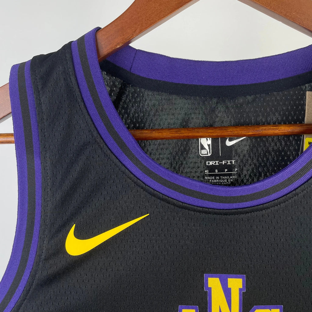 Rui Hachimura Los Angeles Lakers No.28 City Edition Jersey 2023-24 - View 8