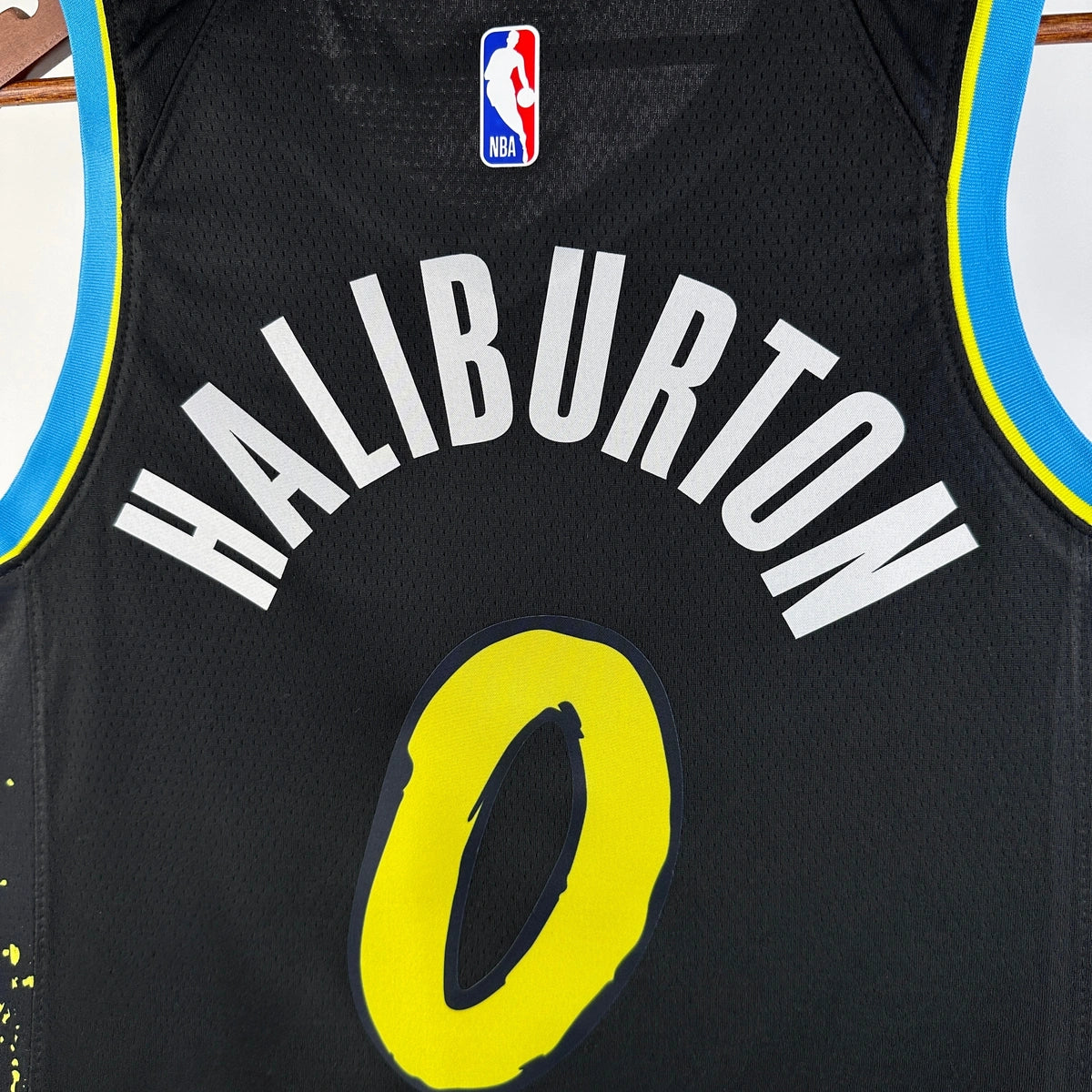 Tyrese Haliburton Indiana Pacers No.0 City Edition Jersey 2023-24 - View 4