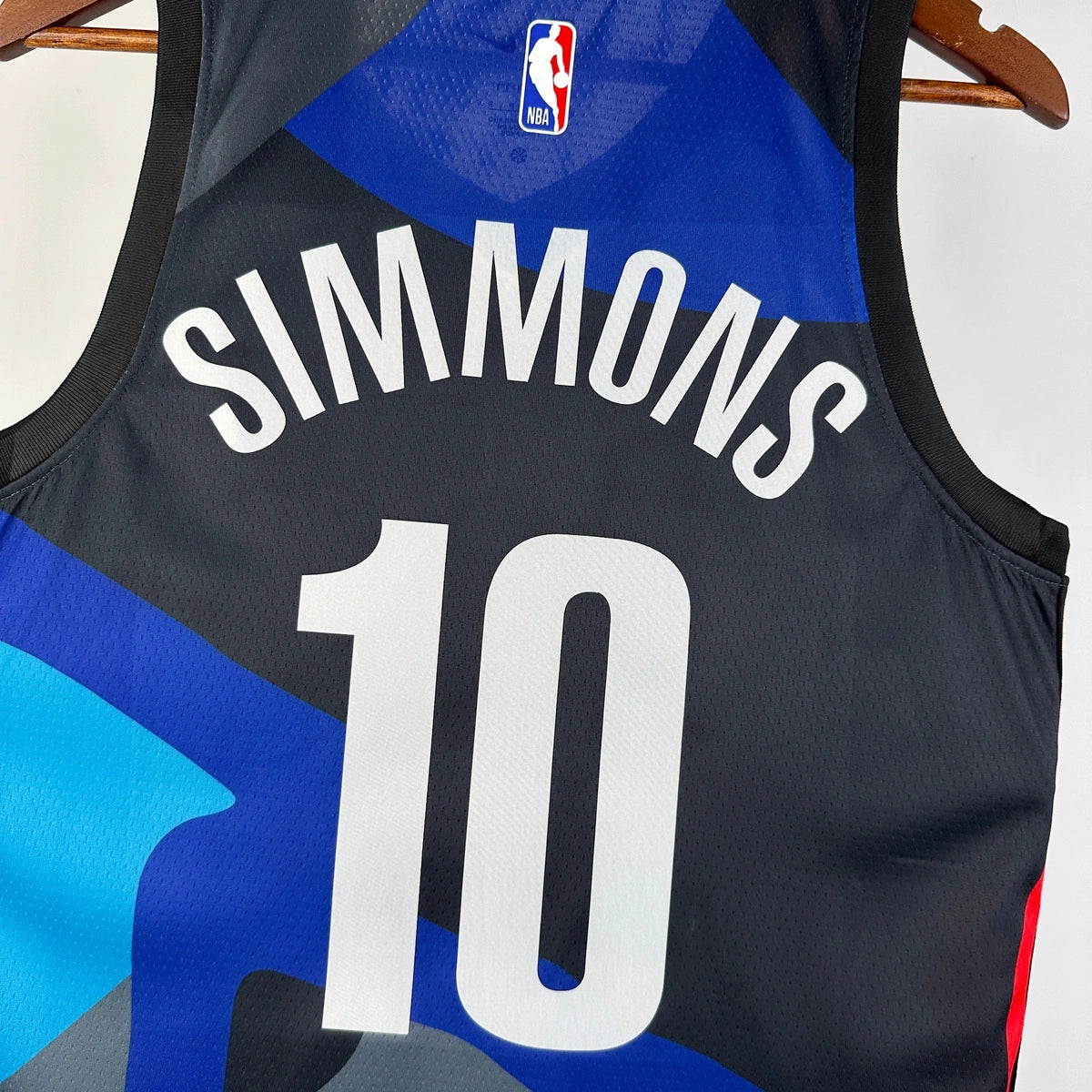 Anfernee Simons Brooklyn Nets No.10 City Edition Jersey 2023-24 - View 13