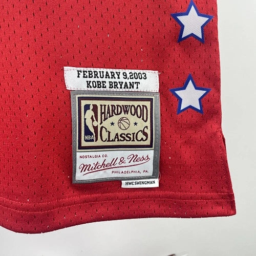 Allen Iverson NBA All-Star No.3 Throwback All-Star Jersey 03 - View 4