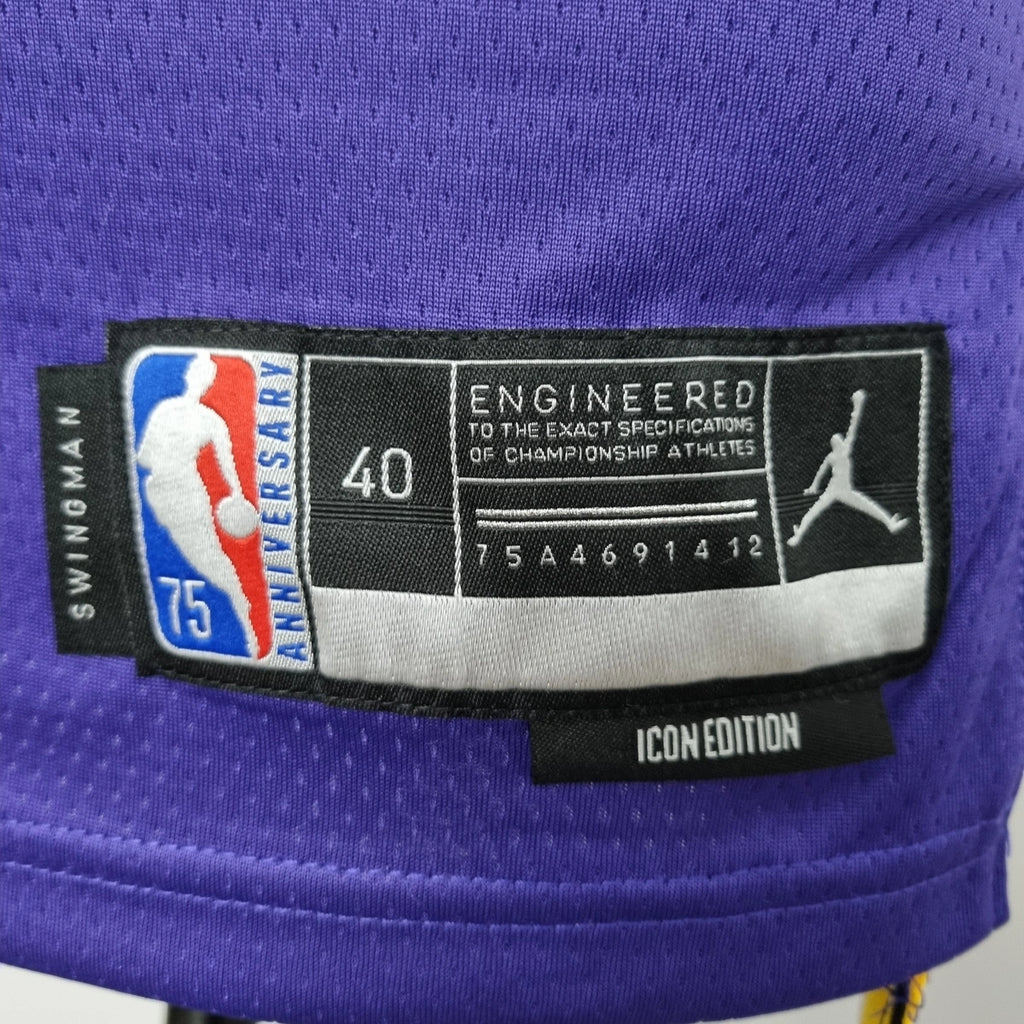Bryant Lakers #8 Jordan Jersey 2021 - View 005