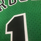 Derrick Rose Chicago Bulls No.1 Throwback Eco Green Swingman Jersey 2008-09 - View 80