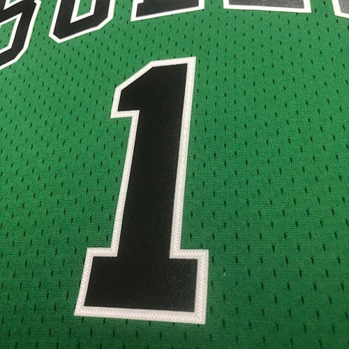 Derrick Rose Chicago Bulls No.1 Throwback Eco Green Swingman Jersey 2008-09 - View 80