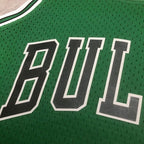 Derrick Rose Chicago Bulls No.1 Throwback Eco Green Swingman Jersey 2008-09 - View 80