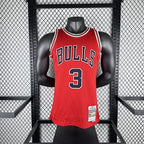 Dwyane Wade Chicago Bulls No.3 Throwback Swingman Jersey 2016-17 - View 161