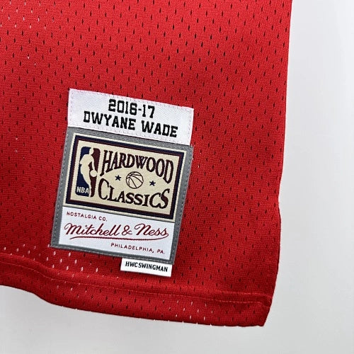 Dwyane Wade Chicago Bulls No.3 Throwback Swingman Jersey 2016-17 - View 161