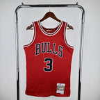 Dwyane Wade Chicago Bulls No.3 Throwback Swingman Jersey 2016-17 - View 161
