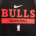 Bulls Chest Logo Detail in Black — Flatlay