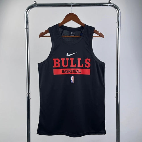 Bulls Front Full View in Black — Hanging