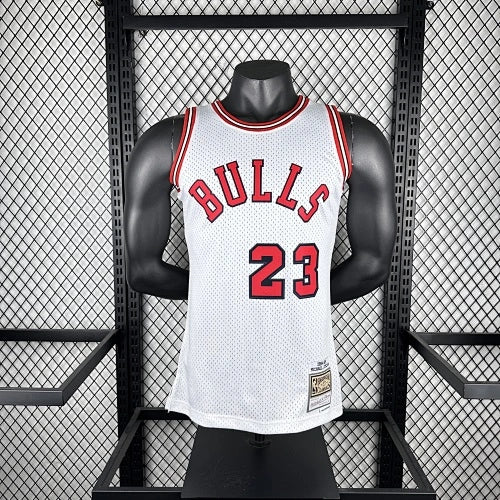 Michael Jordan Chicago Bulls No.23 Rookie Throwback Swingman Jersey 1984-85 - View 848