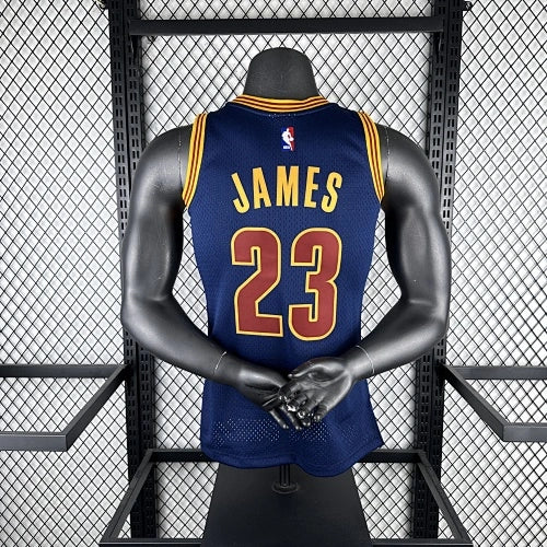 LeBron James Cleveland Cavaliers No.23 Throwback Swingman Jersey 2015-16 - View 151