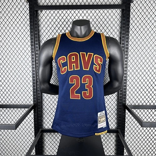 LeBron James Cleveland Cavaliers No.23 Throwback Swingman Jersey 2015-16 - View 151