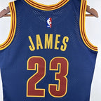 LeBron James Cleveland Cavaliers No.23 Throwback Swingman Jersey 2015-16 - View 151