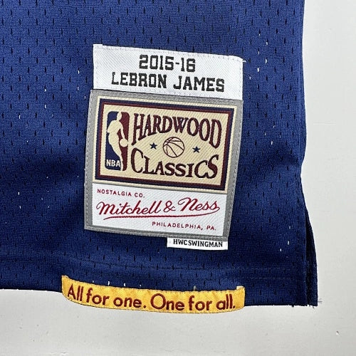 LeBron James Cleveland Cavaliers No.23 Throwback Swingman Jersey 2015-16 - View 151