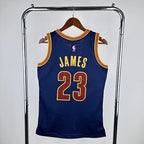 LeBron James Cleveland Cavaliers No.23 Throwback Swingman Jersey 2015-16 - View 151