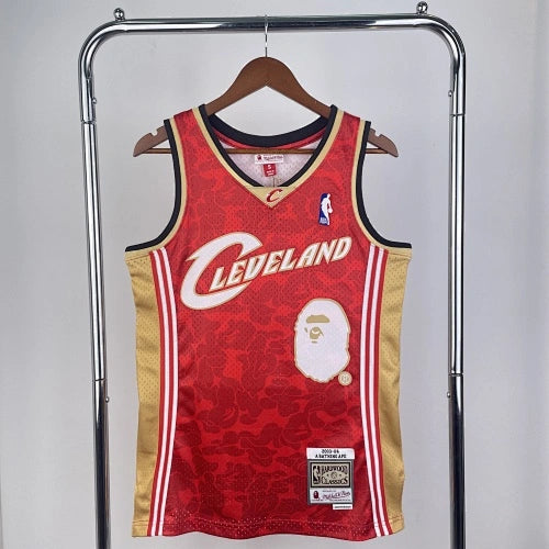 Cleveland Cavaliers Cleveland Cavaliers No. BAPE Camo Jersey  - View 3