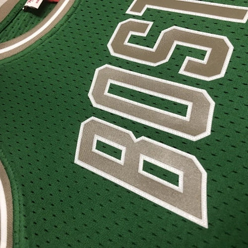 Kevin Garnett Boston Celtics No.5 Throwback Graffiti Swingman Jersey 2007-08 - View 70