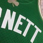 Kevin Garnett Boston Celtics No.5 Throwback Graffiti Swingman Jersey 2007-08 - View 70
