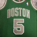 Kevin Garnett Boston Celtics No.5 Throwback Graffiti Swingman Jersey 2007-08 - View 70