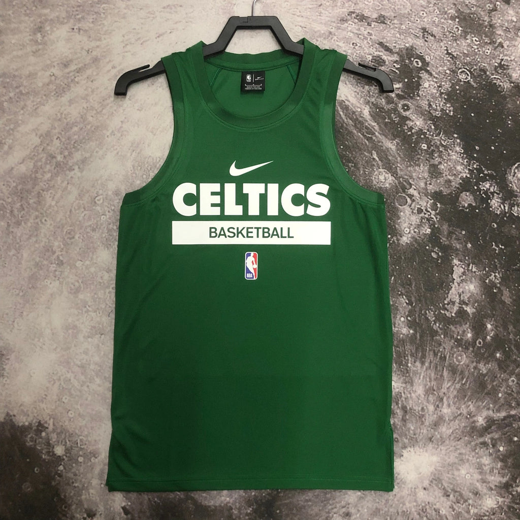 Celtics Front Full View in Green — Hanging