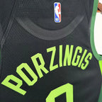 Celtics BackNameNumber City Jersey in White Hanging 008