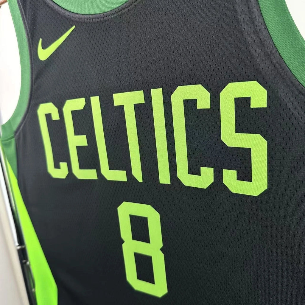 Celtics FrontFull City Jersey in White Hanging 006