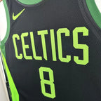 Celtics FrontFull City Jersey in White Hanging 006