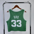 Boston Celtics 08 White/Gold Kevin Garnett No. 5 Throwback Swingman Jersey