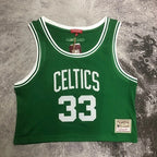 Boston Celtics 08 White/Gold Kevin Garnett No. 5 Throwback Swingman Jersey