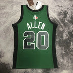 Boston Celtics 08 White/Gold Kevin Garnett No. 5 Throwback Swingman Jersey