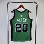 Kevin Garnett Boston Celtics No.5 Throwback Italy Flag Swingman Jersey  - View 20