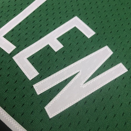 Boston Celtics 08 White/Gold Kevin Garnett No. 5 Throwback Swingman Jersey
