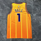 LaMelo Ball No.1 Charlotte Hornets City Edition Jersey 2025-26 NBA Authentic Swingman Jersey - View 11
