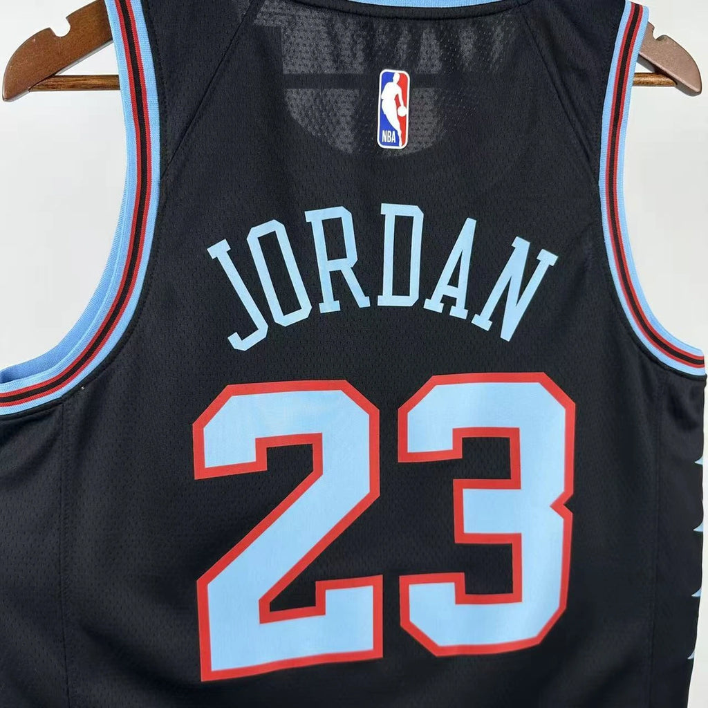 Michael Jordan No.23 Chicago Bulls City Edition Jersey 2025-26 NBA Authentic Swingman Jersey - View 8