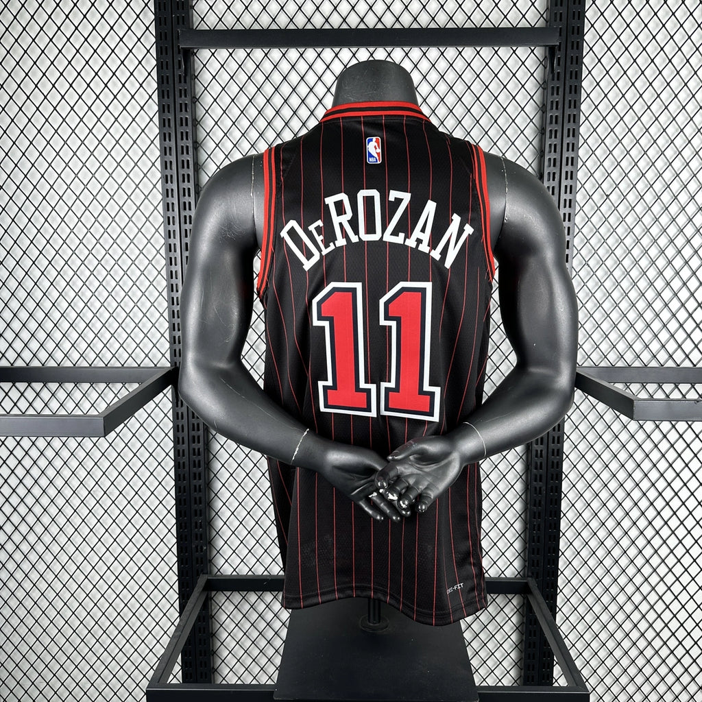 DeMar DeRozan No.11 Chicago Bulls Air Jordan Edition Jersey 2025-26 NBA Authentic Swingman Jersey - View 4