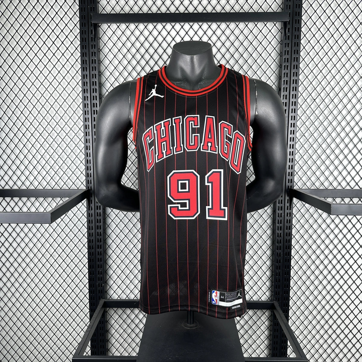 Dennis Rodman No.91 Chicago Bulls Air Jordan Edition Jersey 2025-26 NBA Authentic Swingman Jersey - View 3