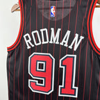 Dennis Rodman No.91 Chicago Bulls Air Jordan Edition Jersey 2025-26 NBA Authentic Swingman Jersey - View 5