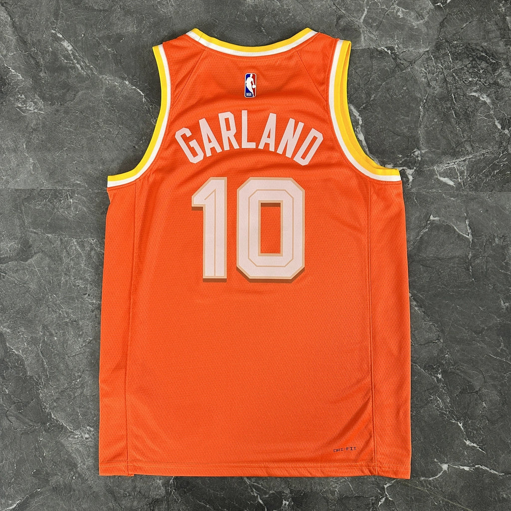 Darius Garland No.10 Cleveland Cavaliers City Edition Jersey 2025-26 NBA Authentic Swingman Jersey - View 4