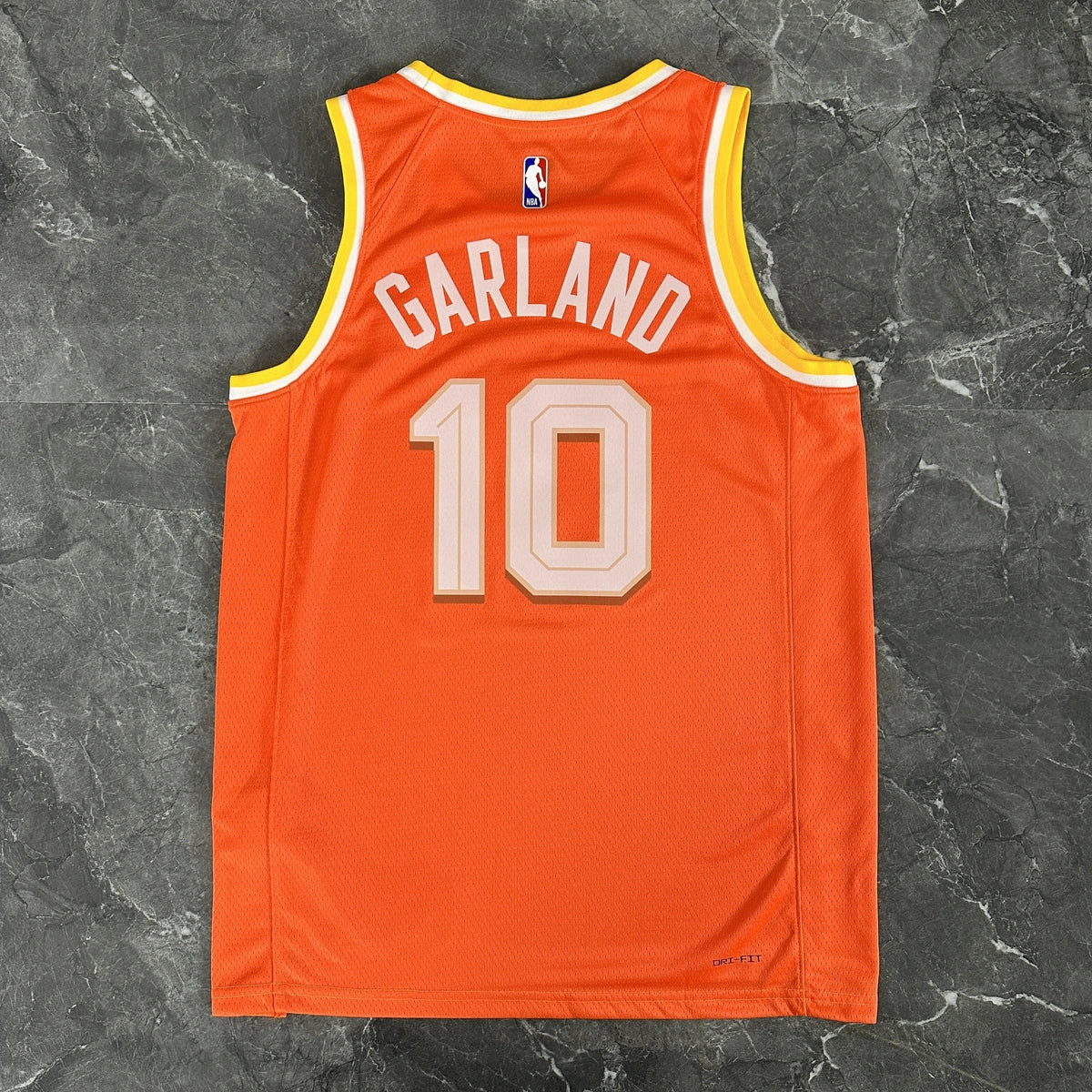 Darius Garland No.10 Cleveland Cavaliers City Edition Jersey 2025-26 NBA Authentic Swingman Jersey - View 4
