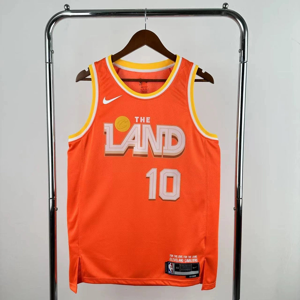 Darius Garland No.10 Cleveland Cavaliers City Edition Jersey 2025-26 NBA Authentic Swingman Jersey - View 7