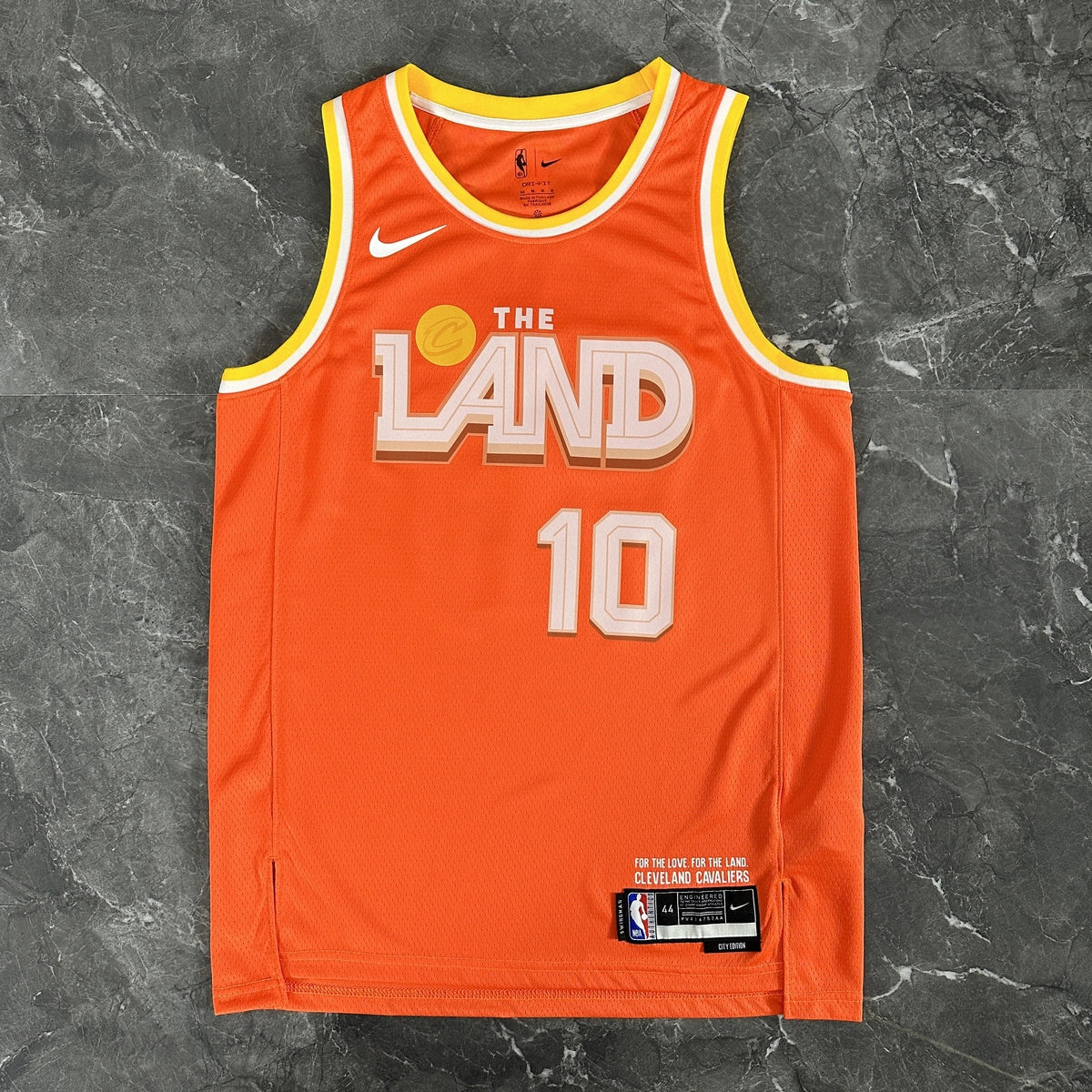 Darius Garland No.10 Cleveland Cavaliers City Edition Jersey 2025-26 NBA Authentic Swingman Jersey - View 12