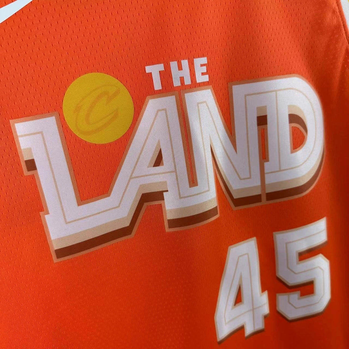 Donovan Mitchell No.45 Cleveland Cavaliers City Edition Jersey 2025-26 NBA Authentic Swingman Jersey - View 3