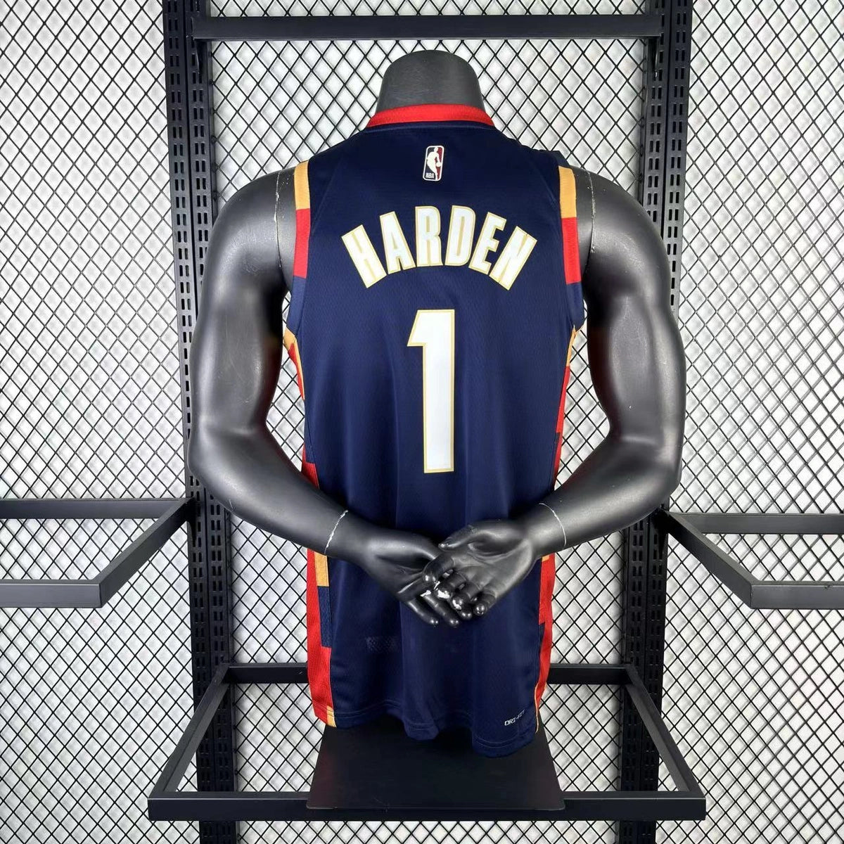 James Harden No.1 Cleveland Cavaliers Throwback Jersey 2025-26 NBA Authentic Swingman Jersey - View 1