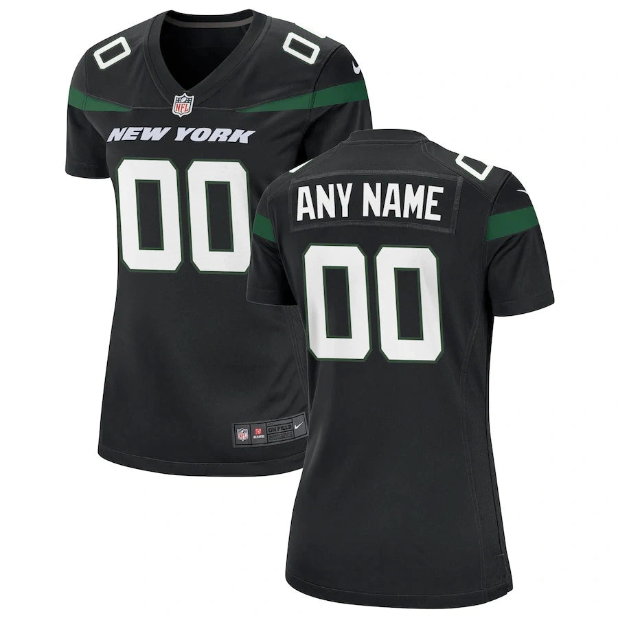 Custom Las Vegas Raiders Game Alternate Jersey - Back 002